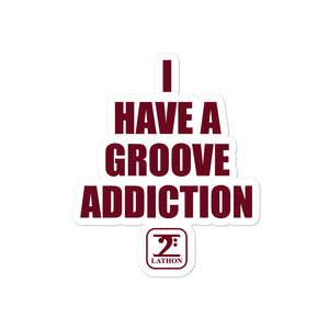 GROOVE ADDICTION Bubble-free stickers
