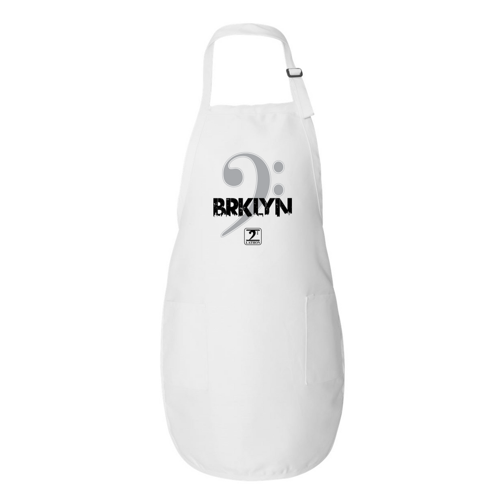 BROOKLYN CLEF Full-Length Apron with Pockets - Lathon Bass Wear