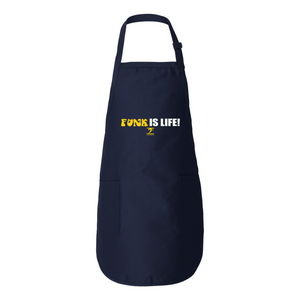 FUNK IS LIFE Full-Length Apron with Pockets - Lathon Bass Wear