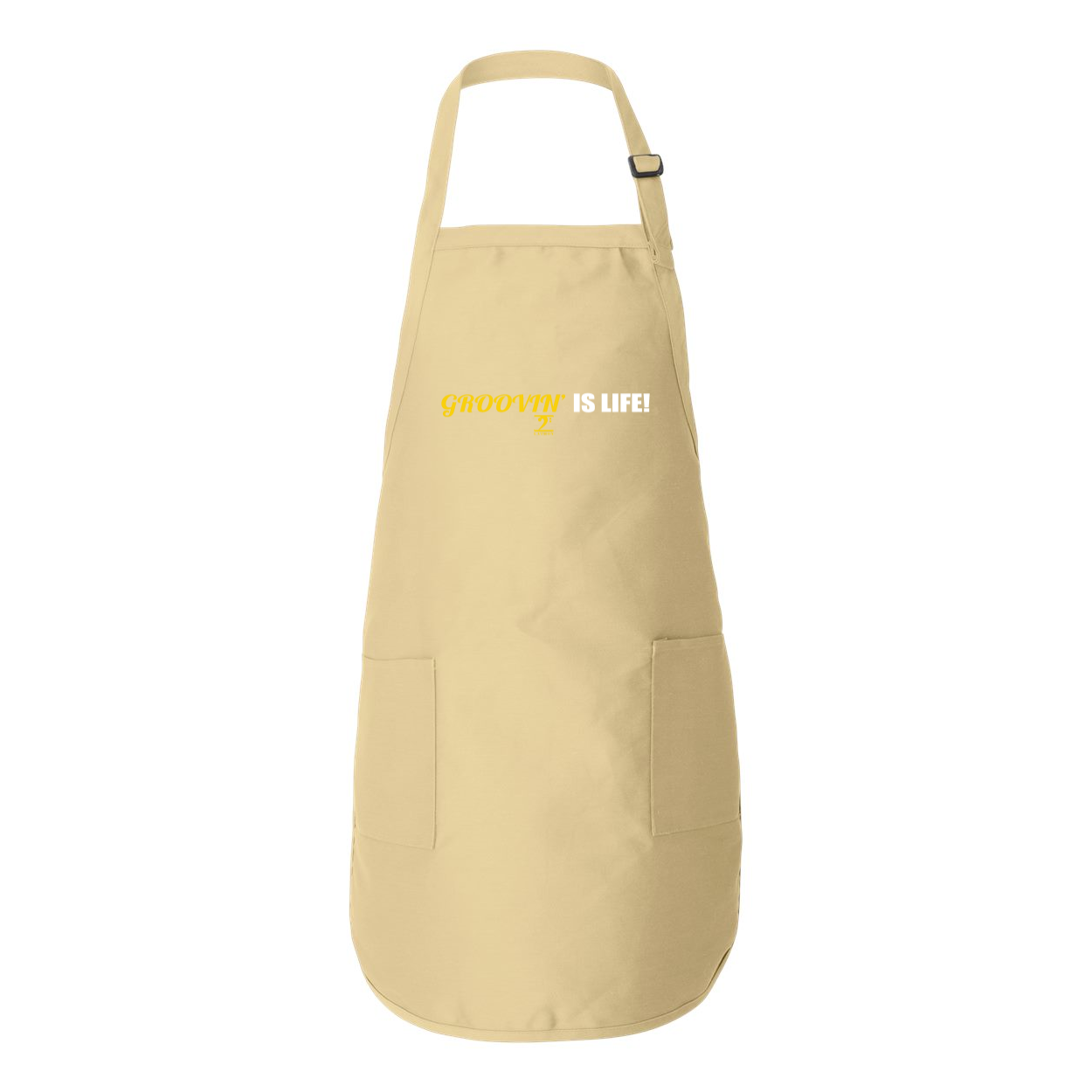 GROOVIN' IS LIFE Full-Length Apron with Pockets - Lathon Bass Wear