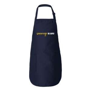 GROOVIN' IS LIFE Full-Length Apron with Pockets - Lathon Bass Wear