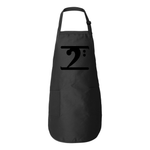 LBW BLACK LOGO Full-Length Apron with Pockets