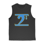 ICONIC LOGO COL. BLUE w/ GOLD TRIM Classic Adult Muscle Top