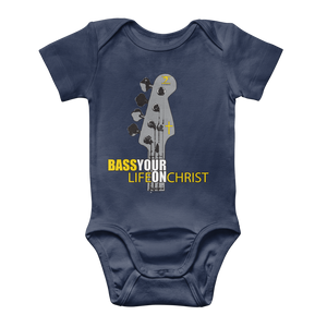 Bass Your Life Classic Baby Onesie Bodysuit - Lathon Bass Wear
