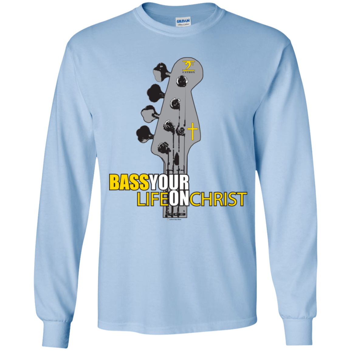 G240B Gildan Youth LS T-Shirt - Lathon Bass Wear