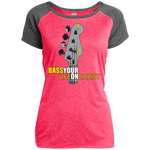 BASS YOUR LIFE ON CHRIST Ladies Heather on Heather Performance T-Shirt - Lathon Bass Wear