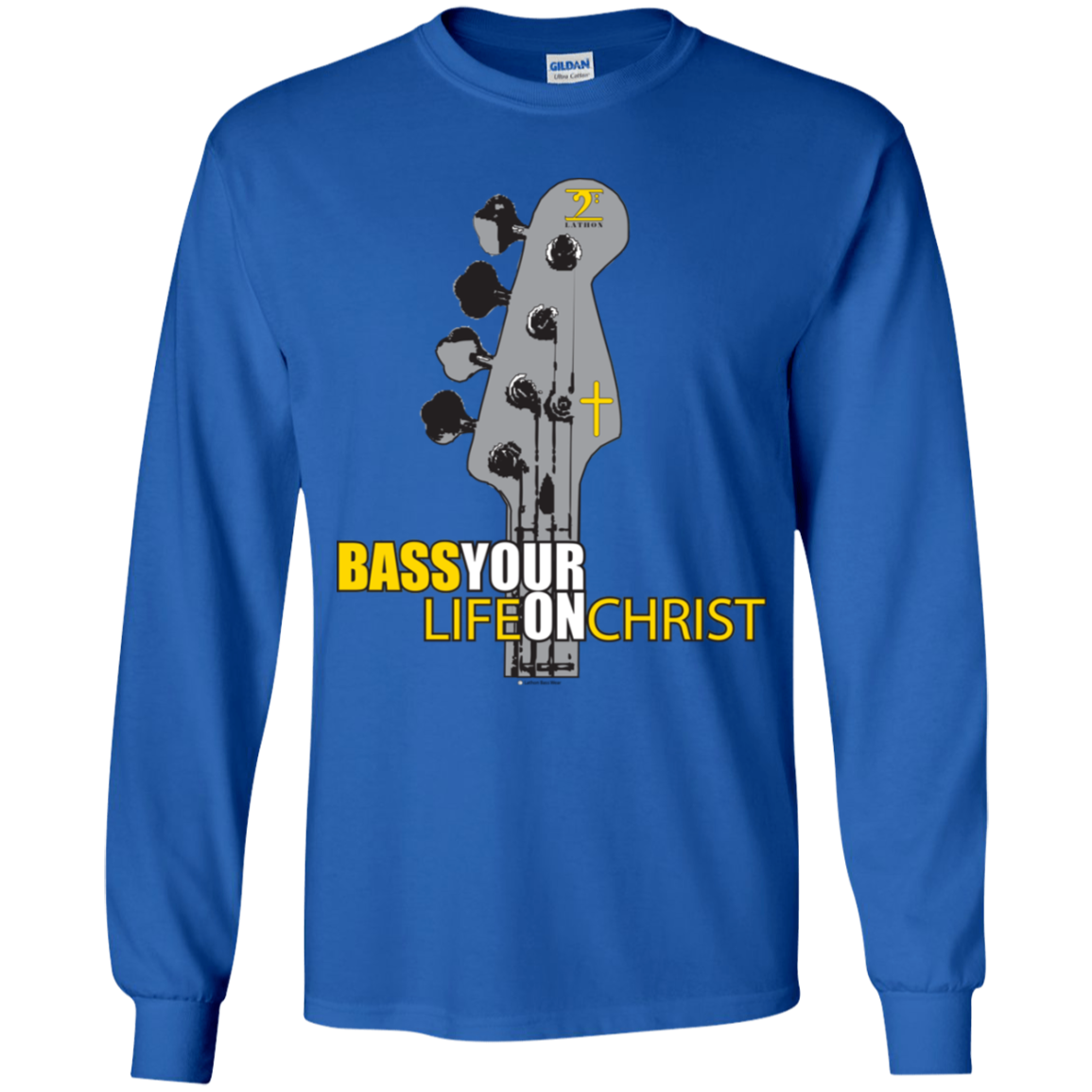 G240B Gildan Youth LS T-Shirt - Lathon Bass Wear