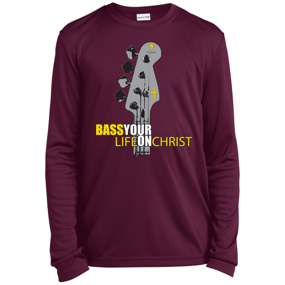 YST350LS Sport-Tek Youth LS Moisture-Wicking T-Shirt - Lathon Bass Wear