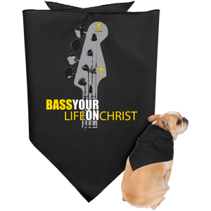 BASS YOUR LIFE ON CHRIST  Doggie Bandana - Lathon Bass Wear