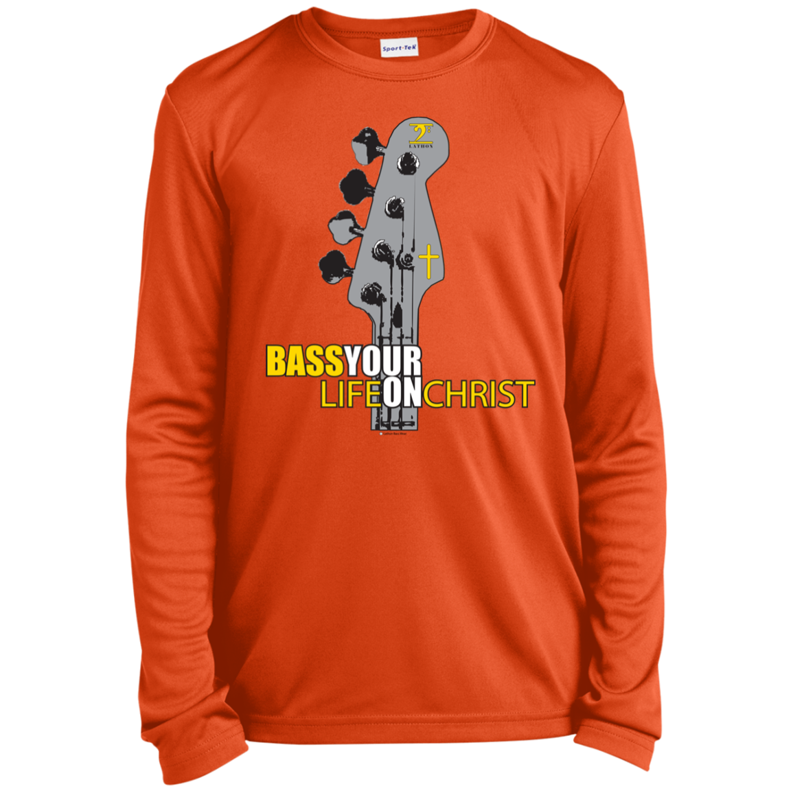 YST350LS Sport-Tek Youth LS Moisture-Wicking T-Shirt - Lathon Bass Wear