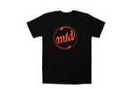 MTD BLACK - RED CIRCLE LOGO Short Sleeve T-Shirt