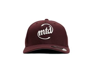 MTD BURGUNDY - WHITE LOGO