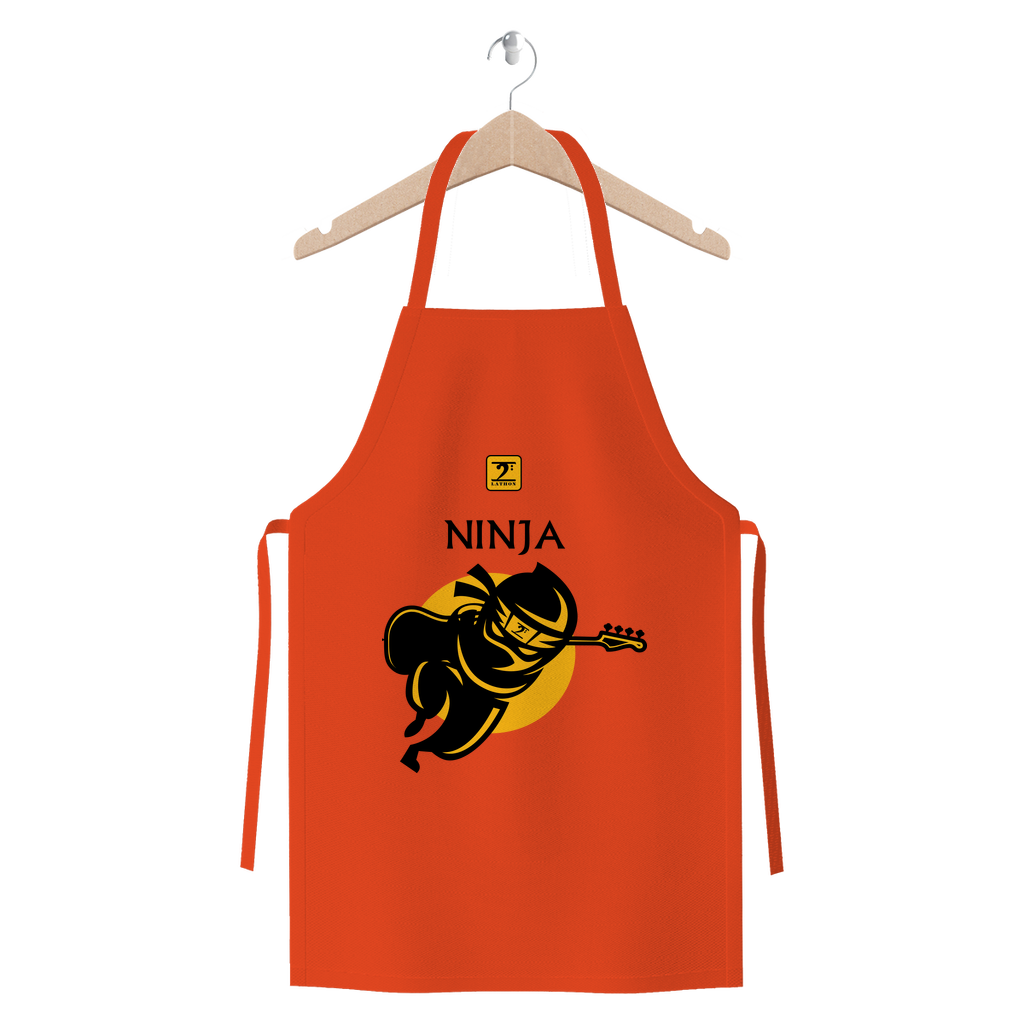 Kerry Bass Ninja fixed Premium Jersey Apron - Lathon Bass Wear