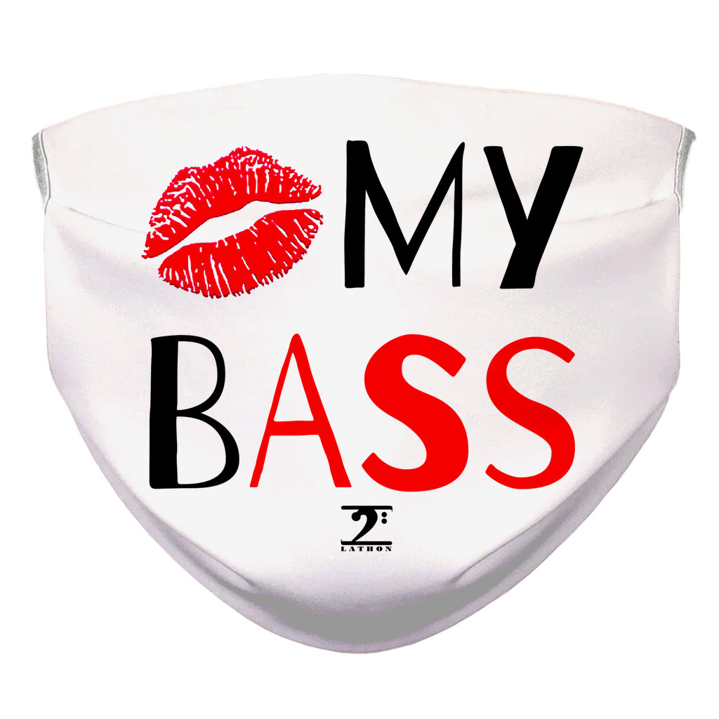KISS MY BASS Face Mask - Lathon Bass Wear