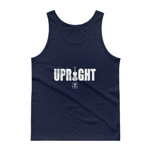 UPRIGHT - WHITE Tank Top - Lathon Bass Wear