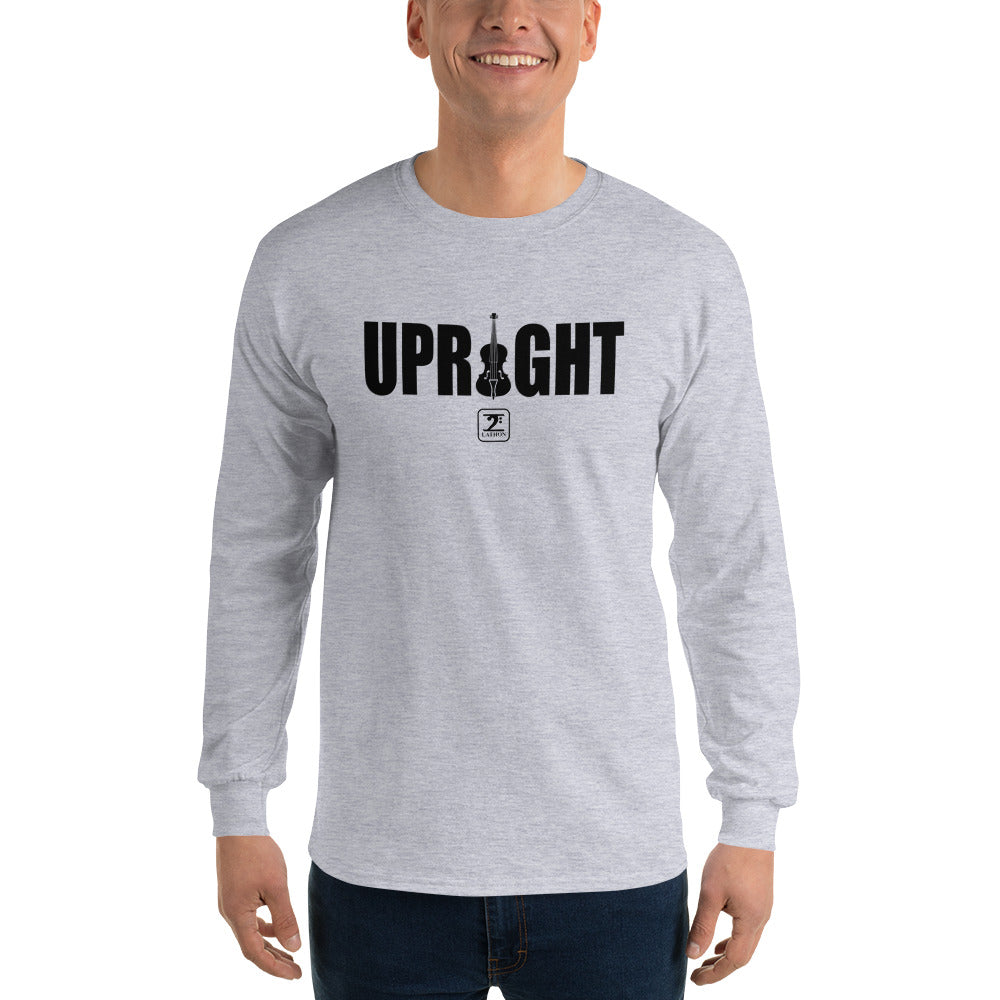 UPRIGHT Long Sleeve T-Shirt - Lathon Bass Wear