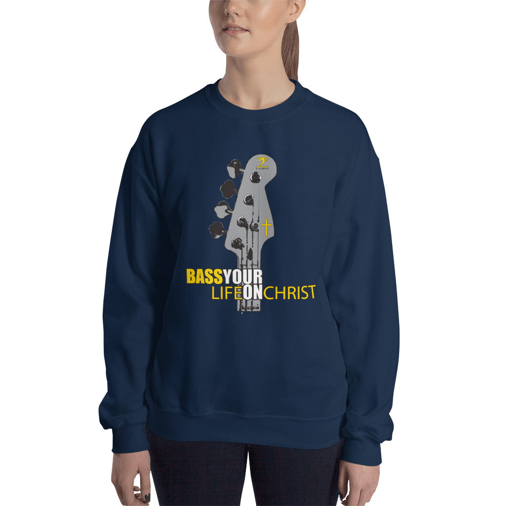 BASS YOUR LIFE ON CHRIST Sweatshirt - Lathon Bass Wear