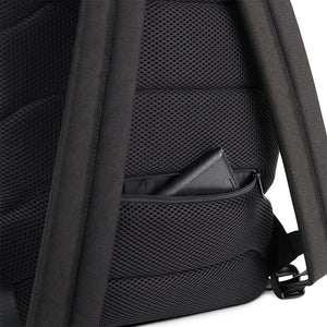 CHROME LOGO BLACK Backpack - Lathon Bass Wear