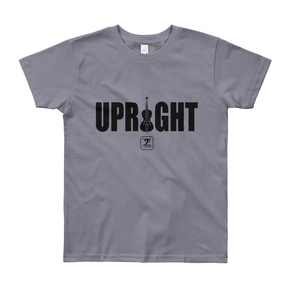 UPRIGHT Youth Short Sleeve T-Shirt - Lathon Bass Wear