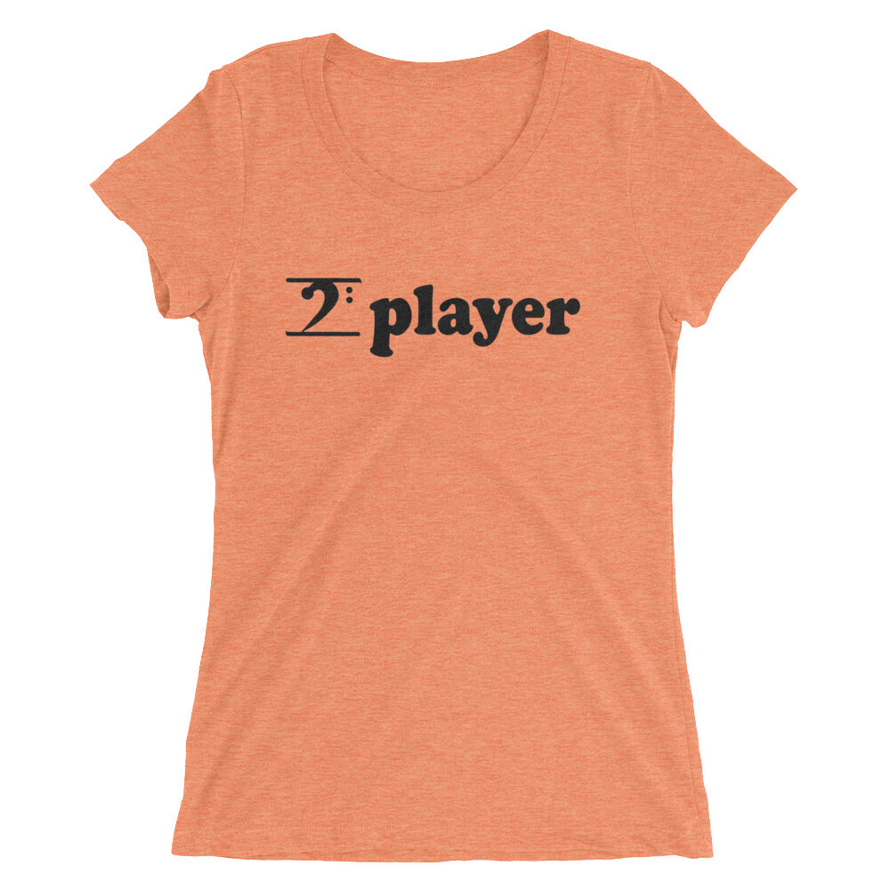 PLAYER Ladies' short sleeve t-shirt - Lathon Bass Wear