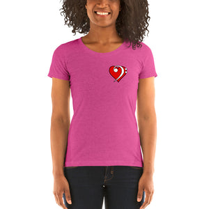 BASS LOVE Ladies' short sleeve t-shirt - Lathon Bass Wear