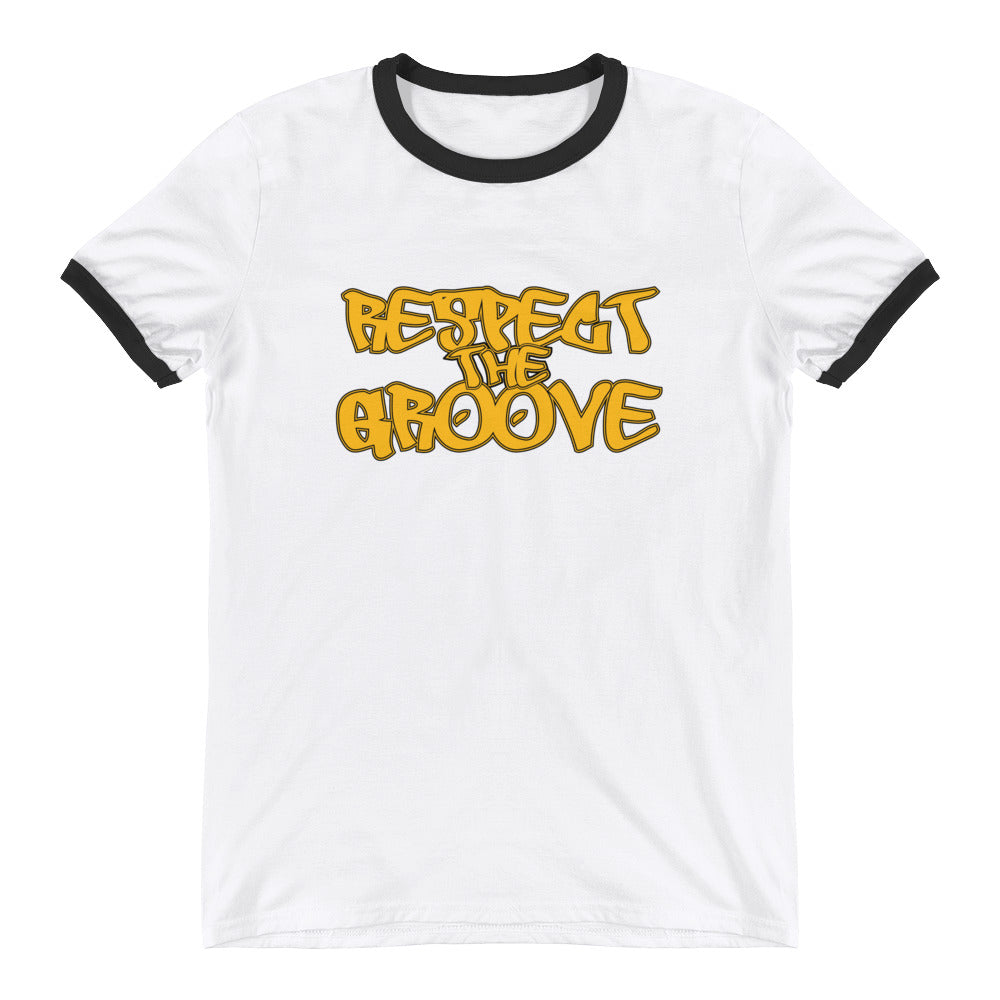 RESPECT THE GROOVE Ringer T-Shirt - Lathon Bass Wear