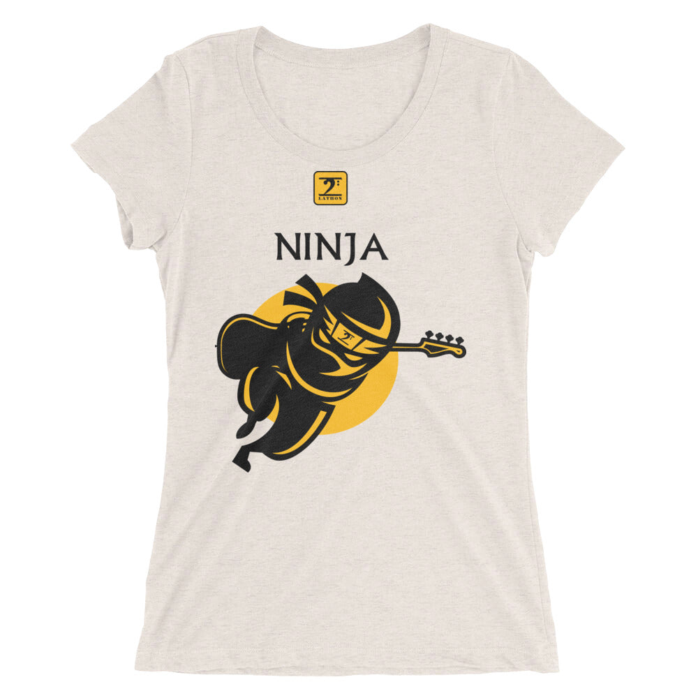 NINJA LATHON STYLE Ladies' short sleeve t-shirt - Lathon Bass Wear