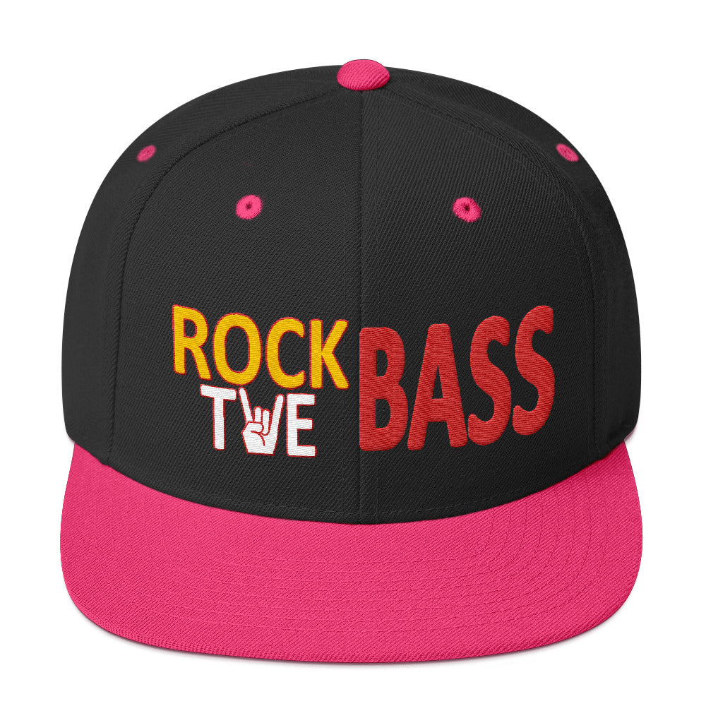 Rock the Bass Snapback Hat - Lathon Bass Wear