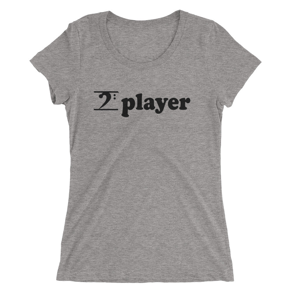 PLAYER Ladies' short sleeve t-shirt - Lathon Bass Wear