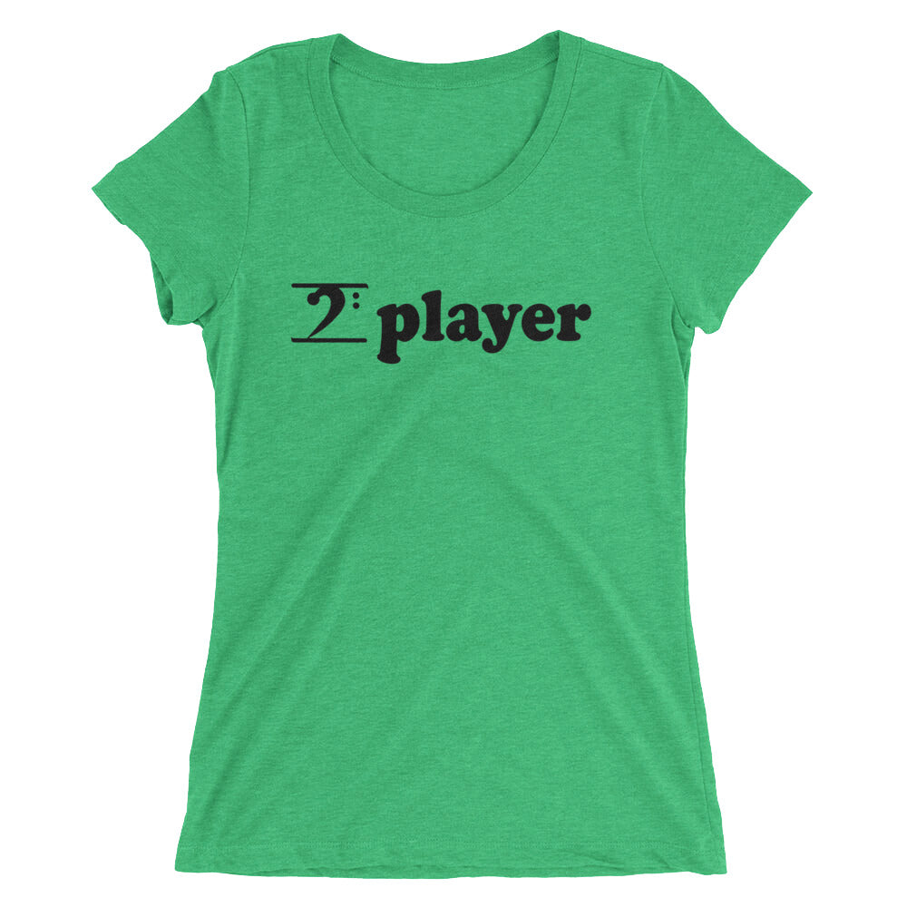 PLAYER Ladies' short sleeve t-shirt - Lathon Bass Wear