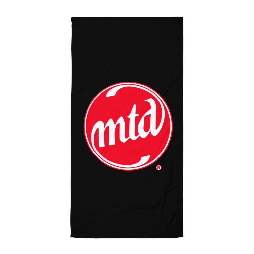 MTD RED & BLACK LOGO Towel