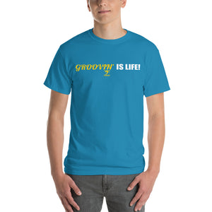 GROOVIN' IS LIFE Short Sleeve T-Shirt - Lathon Bass Wear