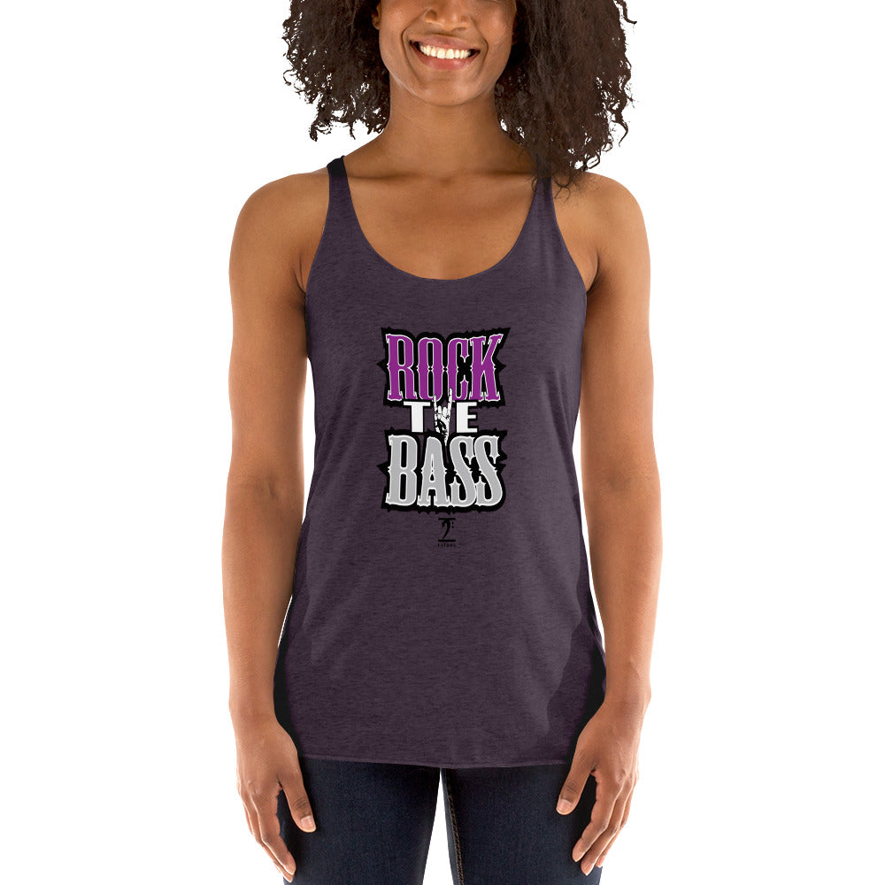 ROCK THE BASS Women's Racerback Tank - Lathon Bass Wear
