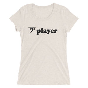 PLAYER Ladies' short sleeve t-shirt - Lathon Bass Wear