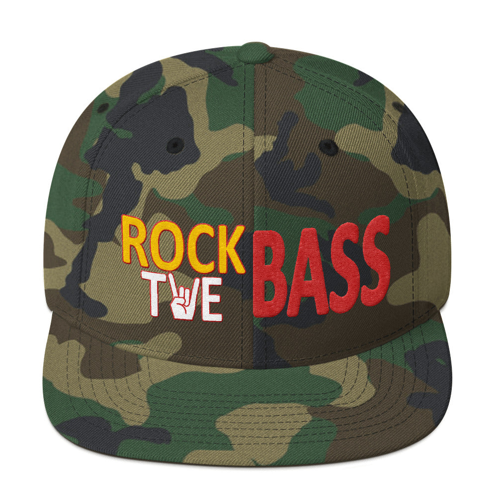 Rock the Bass Snapback Hat - Lathon Bass Wear