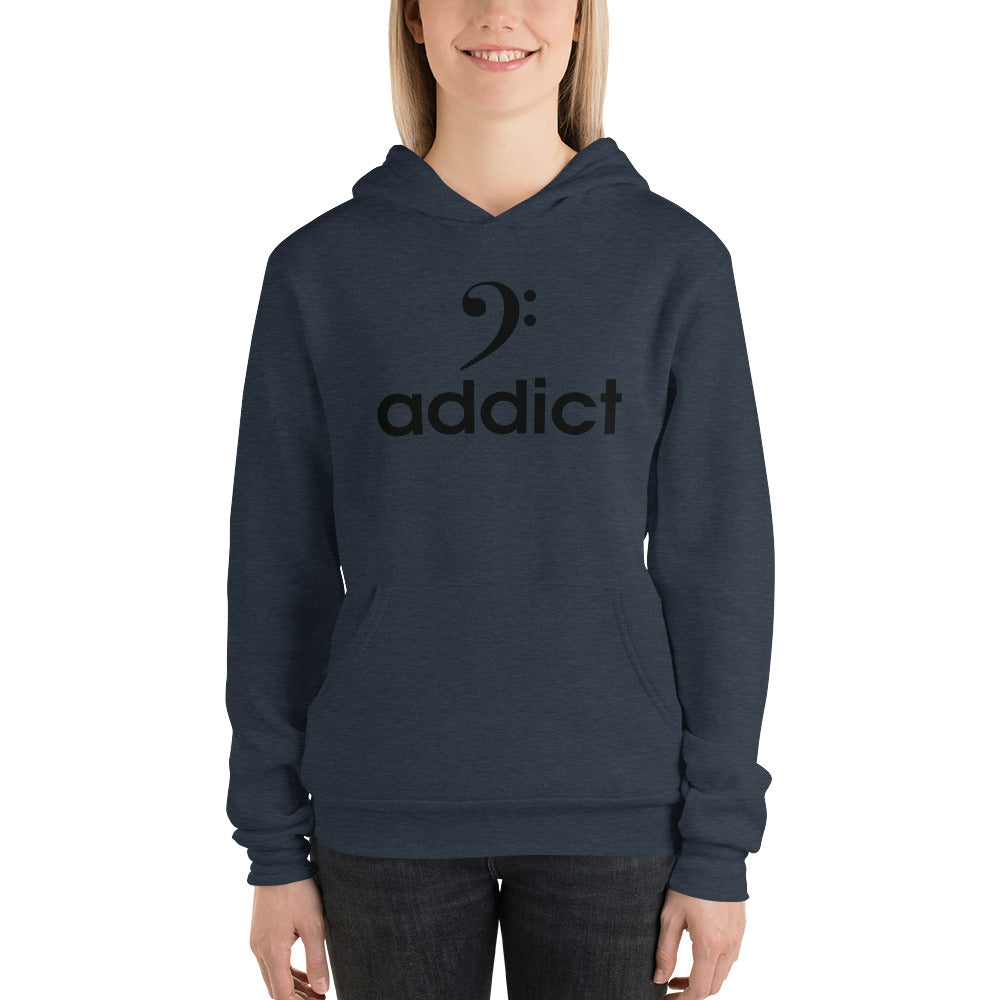 BASS ADDICT Unisex hoodie - Lathon Bass Wear