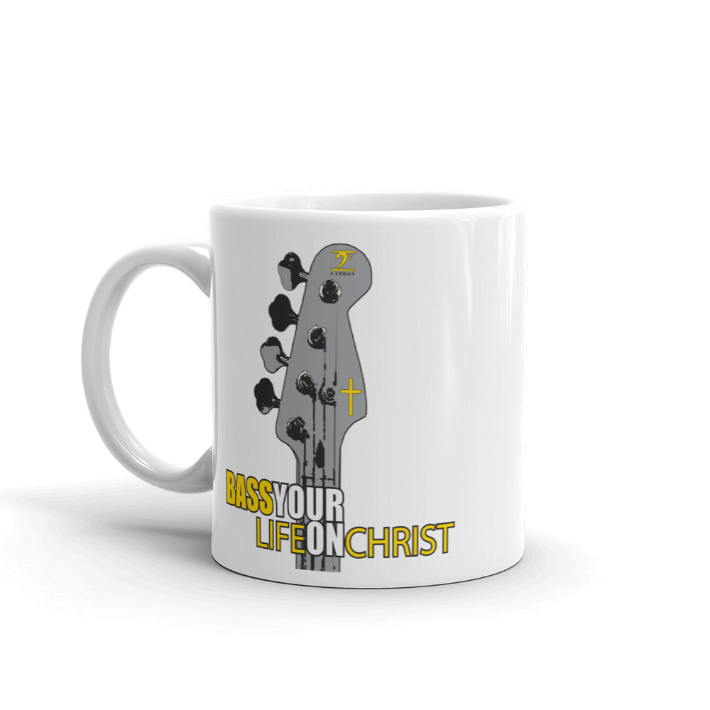 BASS YOUR LIFE ON CHRIST Mug - Lathon Bass Wear