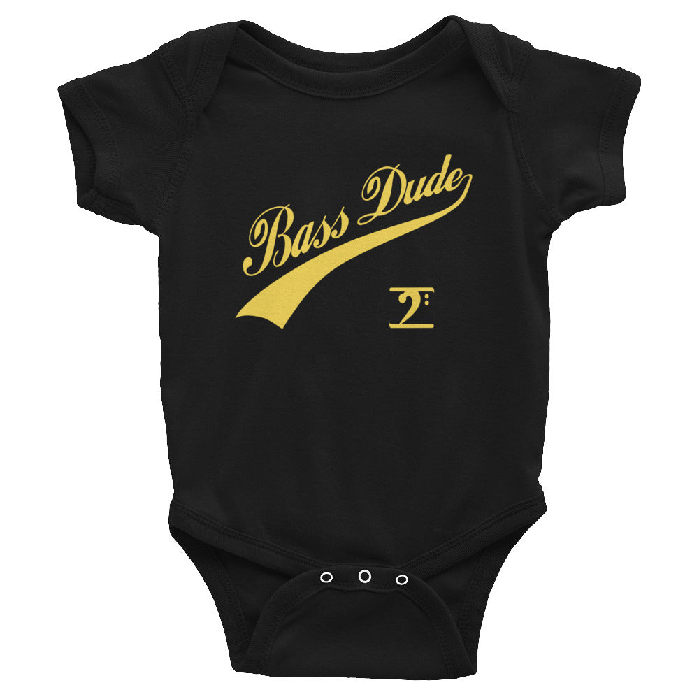 BASS DUDE w/TAIL Infant Bodysuit - Lathon Bass Wear