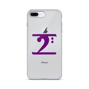 PURPLE LOGO iPhone Case - Lathon Bass Wear