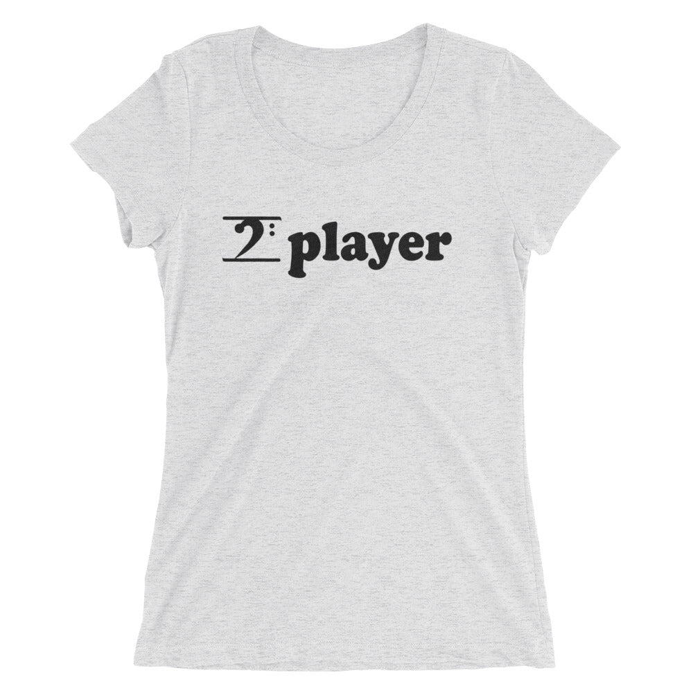 PLAYER Ladies' short sleeve t-shirt - Lathon Bass Wear