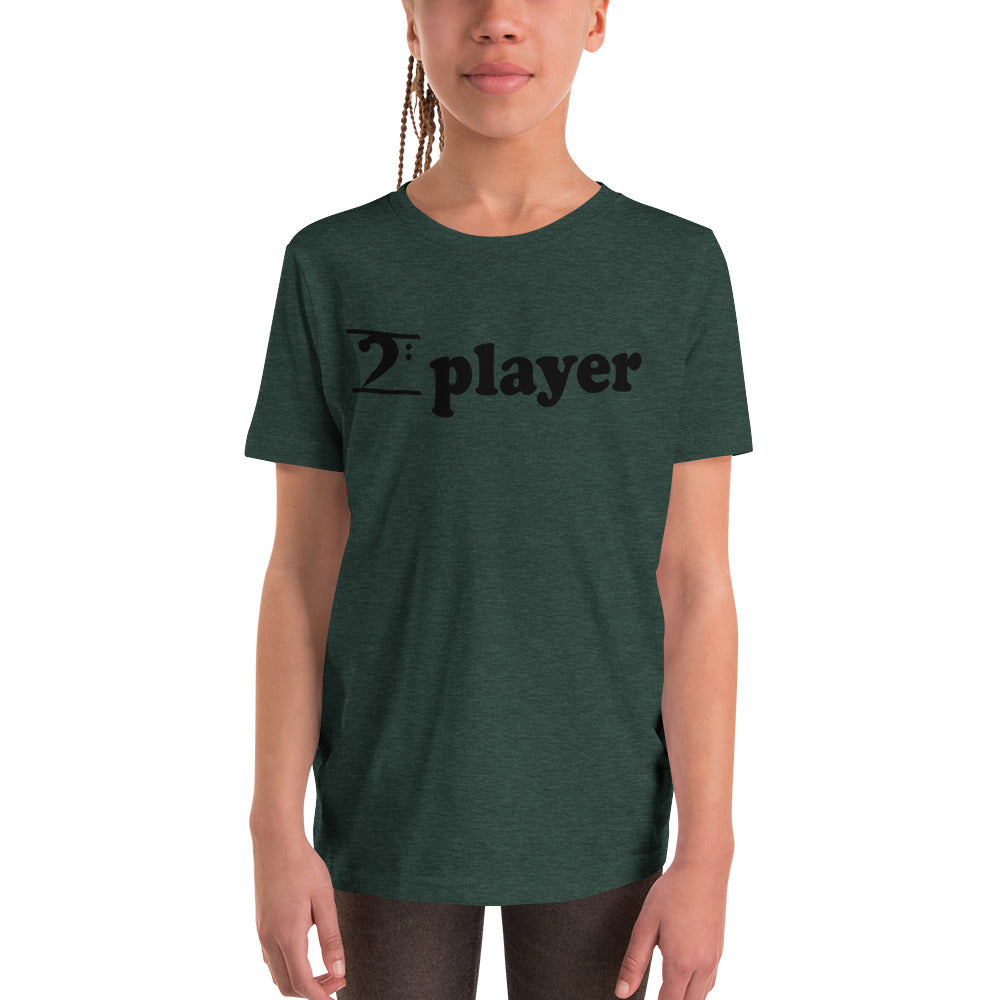 PLAYER Youth Short Sleeve T-Shirt - Lathon Bass Wear