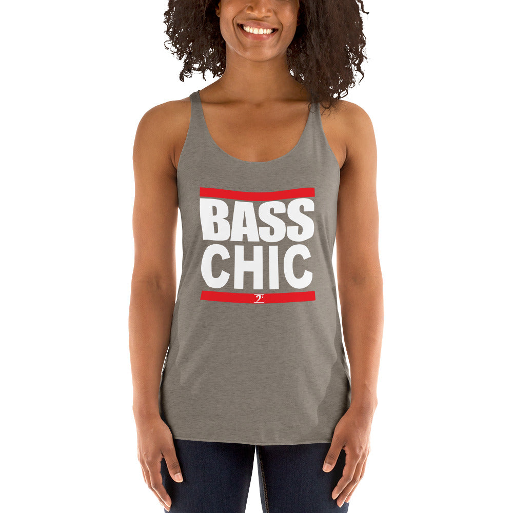BASS CHIC Women's Racerback Tank - Lathon Bass Wear