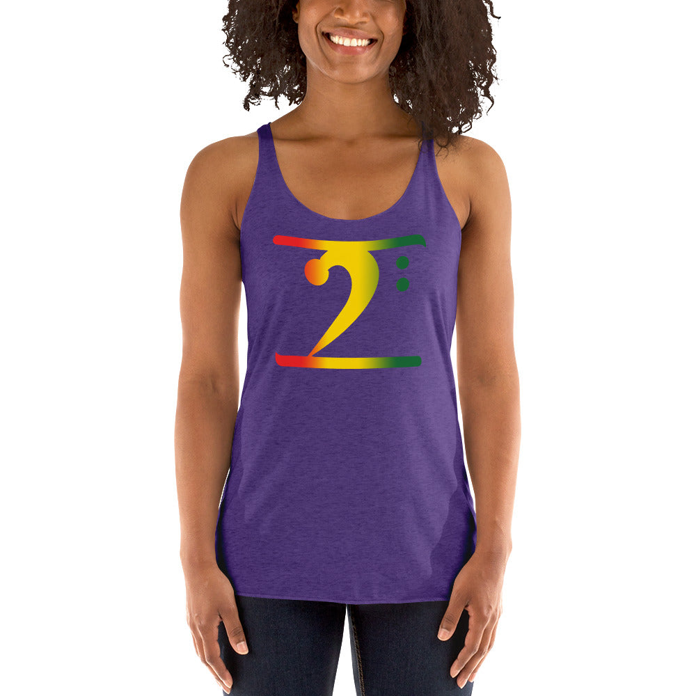 Wooten 1 love Racerback Tank - Lathon Bass Wear