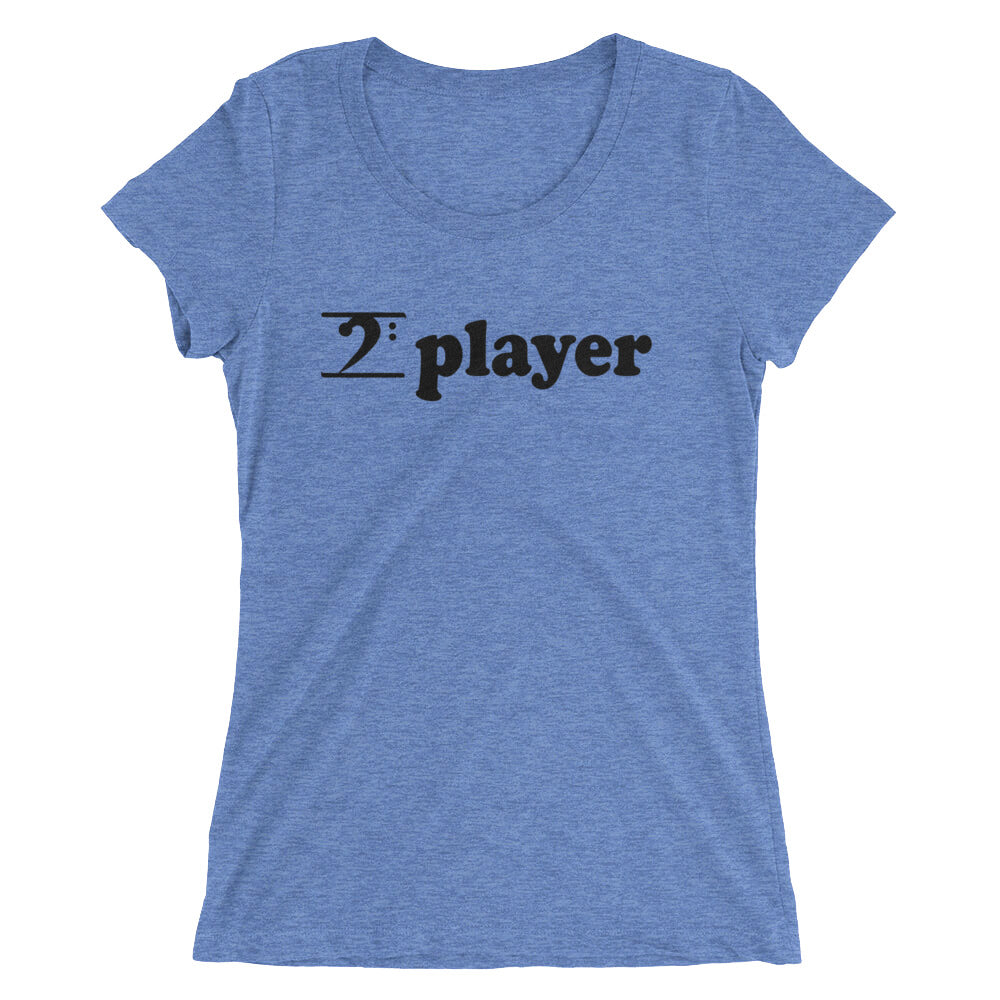 PLAYER Ladies' short sleeve t-shirt - Lathon Bass Wear