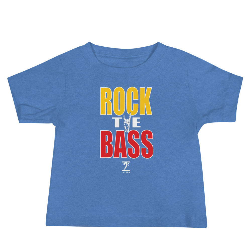 ROCK THE BASS Baby Jersey Short Sleeve Tee - Lathon Bass Wear
