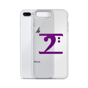 PURPLE LOGO iPhone Case - Lathon Bass Wear