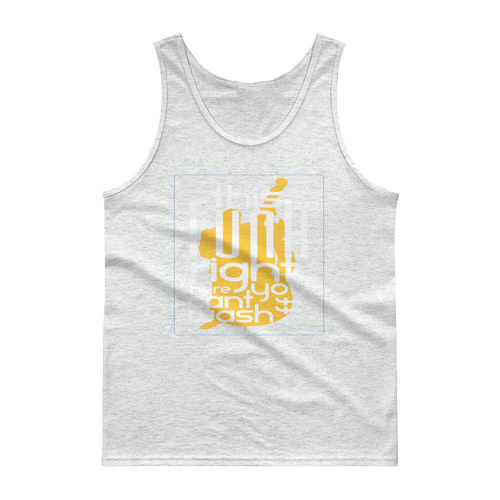 THIS FUNK RIGHT HERE - UPRIGHT Tank top - Lathon Bass Wear