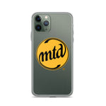 MTD GOLD & BLACK LOGO iPhone Case