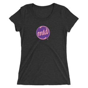 MTD PURPLE & PINK LOGO Ladies' short sleeve t-shirt