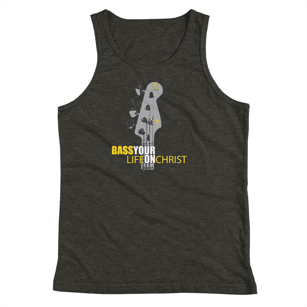BASS YOUR LIFE ON CHRIST Youth Tank Top - Lathon Bass Wear